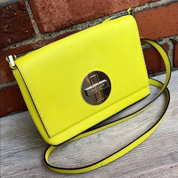 kate spade Handbags - Kate Spade Yellow Crossbody Bag